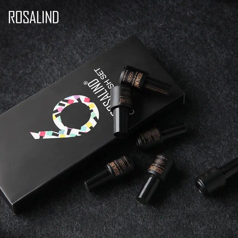 Vibrant 6-Pack Nail Gel Collection
