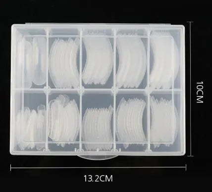 Crystal Clear Nail Form Kit - 120 Pcs