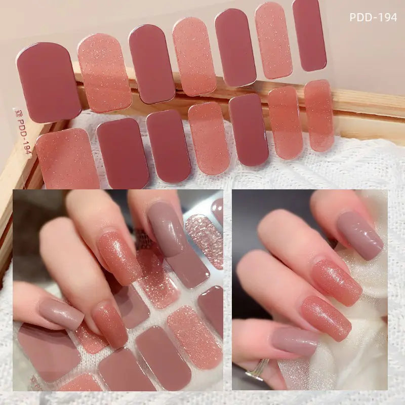 Chic 3D Heart Nail Decals for Spring/Summer