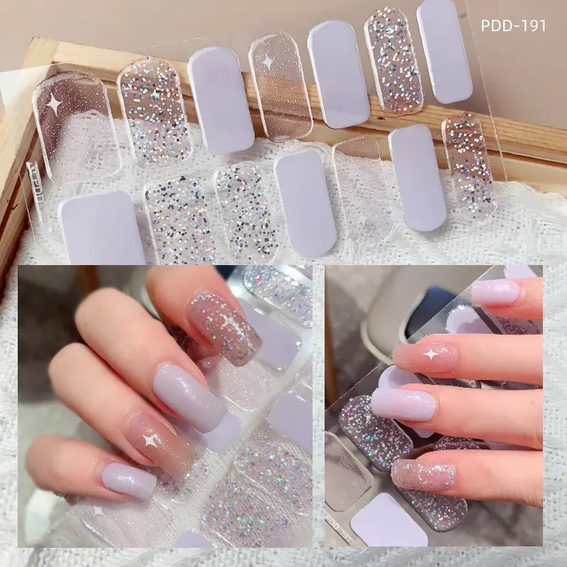 Chic 3D Heart Nail Decals for Spring/Summer