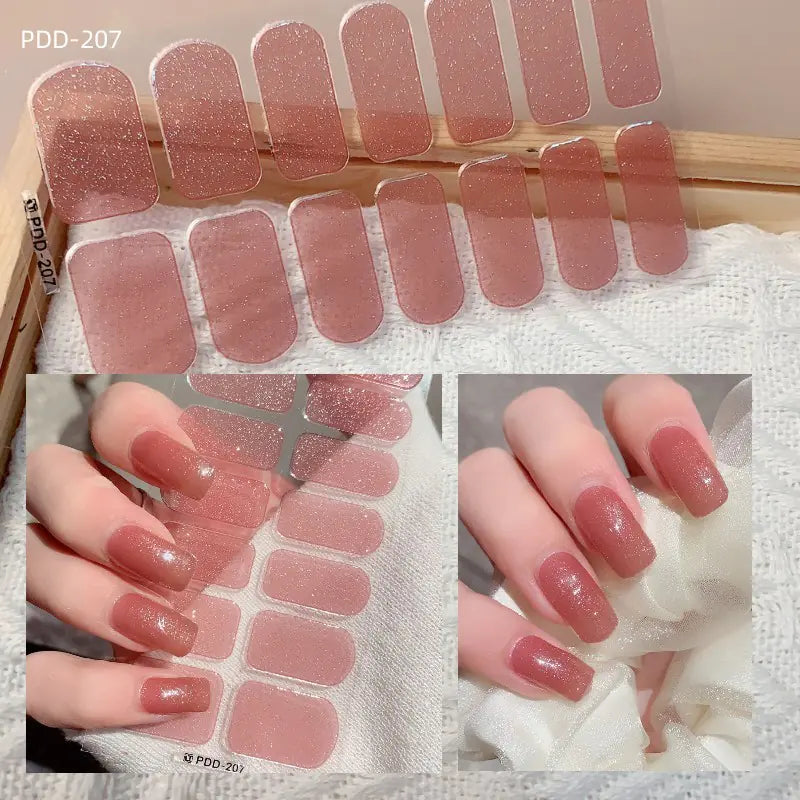 Chic 3D Heart Nail Decals for Spring/Summer