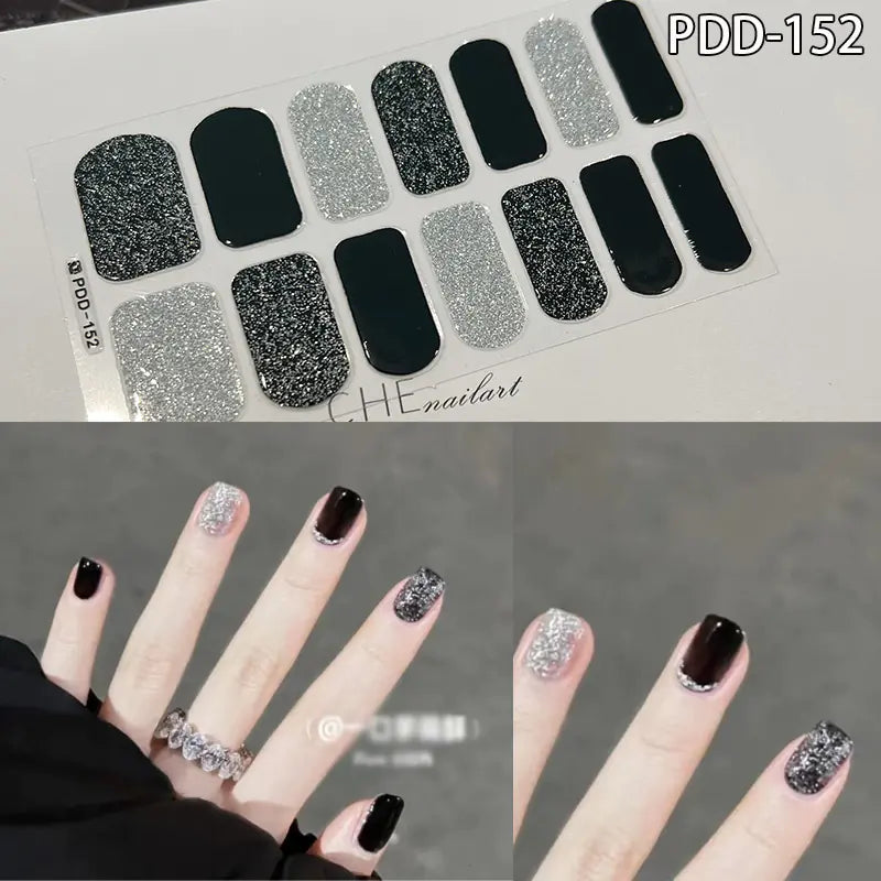 Chic 3D Heart Nail Decals for Spring/Summer